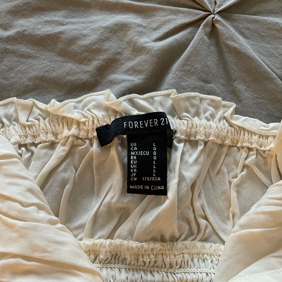 White Cami Ruffle Tank - Picture 5 of 5